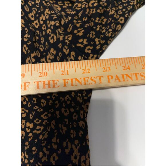 Adrianna Pappel Top Womens XL Black Gold Long Sleeve  Casual NWT A38‎ - Picture 4 of 5